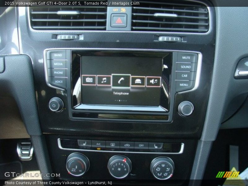 Tornado Red / Interlagos Cloth 2015 Volkswagen Golf GTI 4-Door 2.0T S