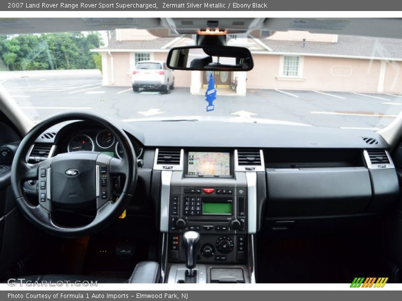 Zermatt Silver Metallic / Ebony Black 2007 Land Rover Range Rover Sport Supercharged
