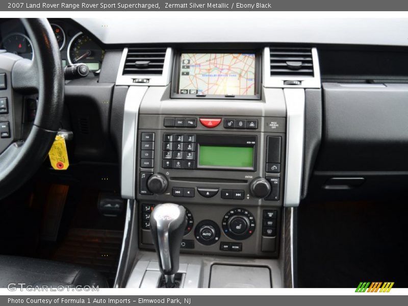 Zermatt Silver Metallic / Ebony Black 2007 Land Rover Range Rover Sport Supercharged