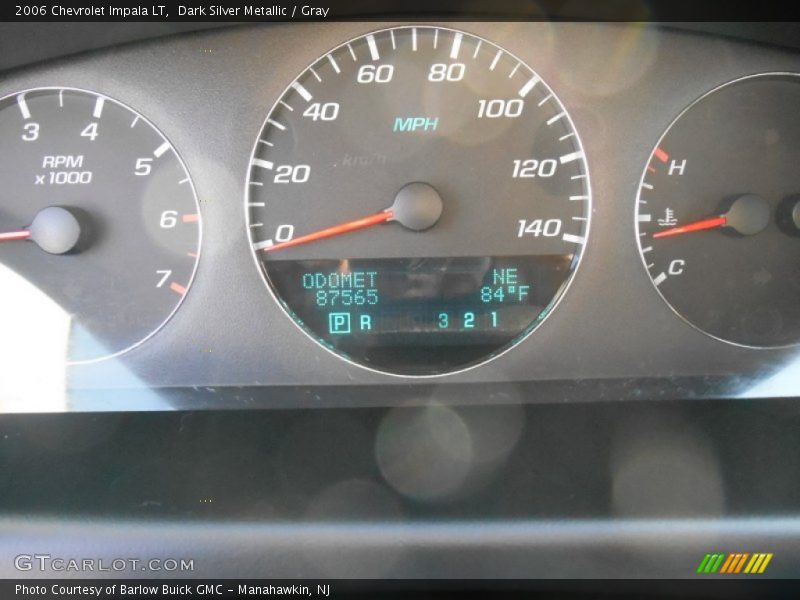 Dark Silver Metallic / Gray 2006 Chevrolet Impala LT