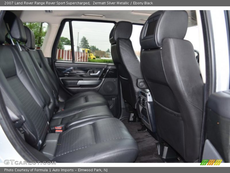 Zermatt Silver Metallic / Ebony Black 2007 Land Rover Range Rover Sport Supercharged
