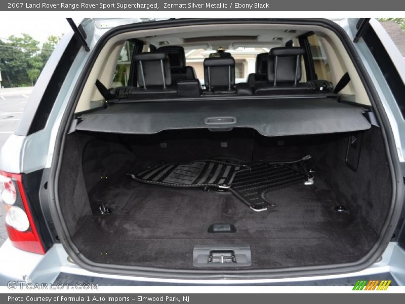 Zermatt Silver Metallic / Ebony Black 2007 Land Rover Range Rover Sport Supercharged