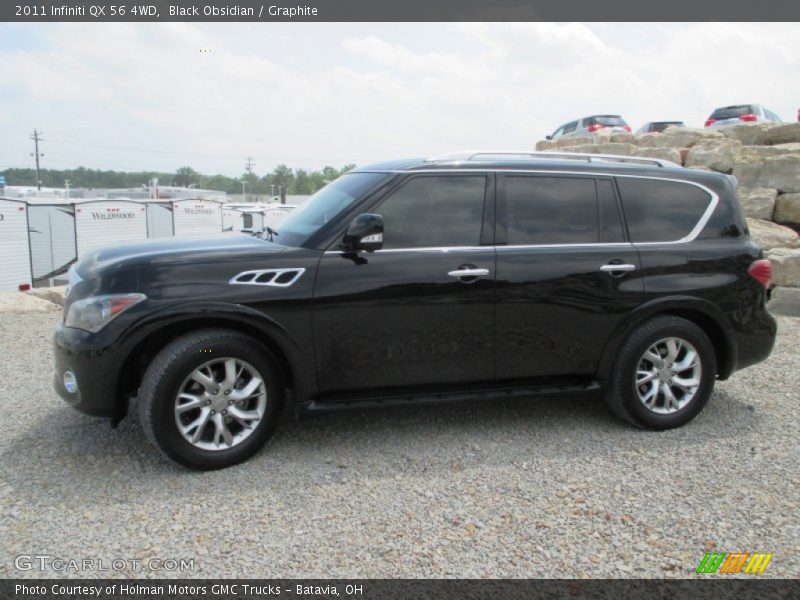 Black Obsidian / Graphite 2011 Infiniti QX 56 4WD