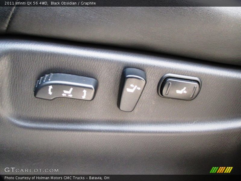 Black Obsidian / Graphite 2011 Infiniti QX 56 4WD