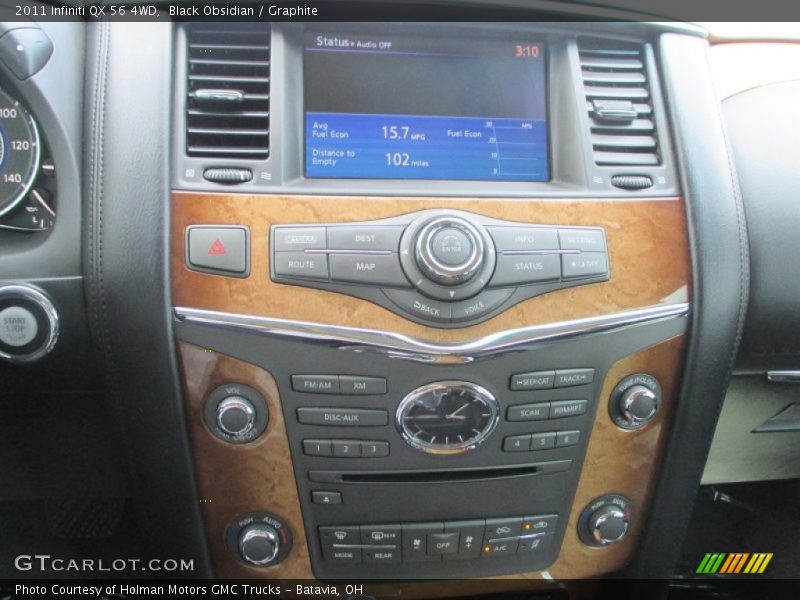 Black Obsidian / Graphite 2011 Infiniti QX 56 4WD