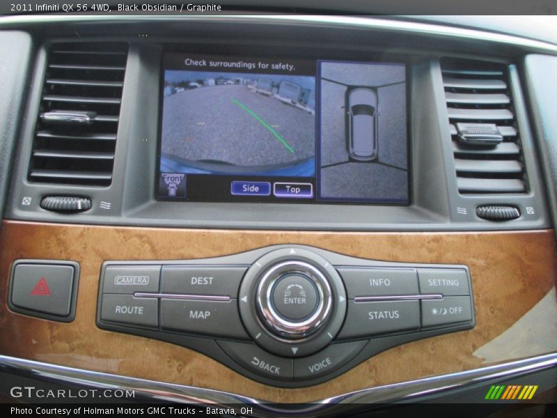 Black Obsidian / Graphite 2011 Infiniti QX 56 4WD