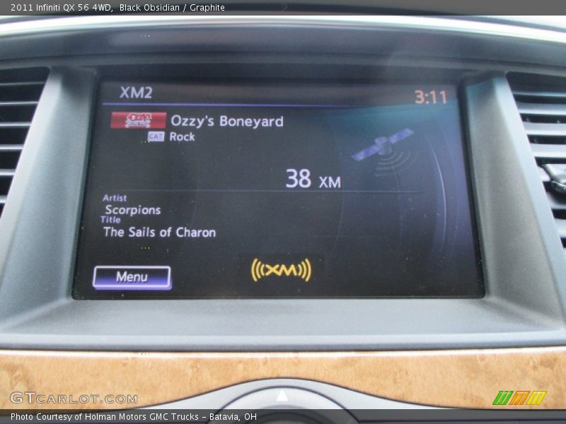 Black Obsidian / Graphite 2011 Infiniti QX 56 4WD
