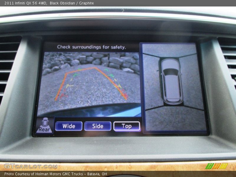 Black Obsidian / Graphite 2011 Infiniti QX 56 4WD