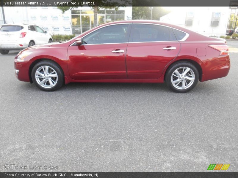 Cayenne Red / Charcoal 2013 Nissan Altima 2.5 SL