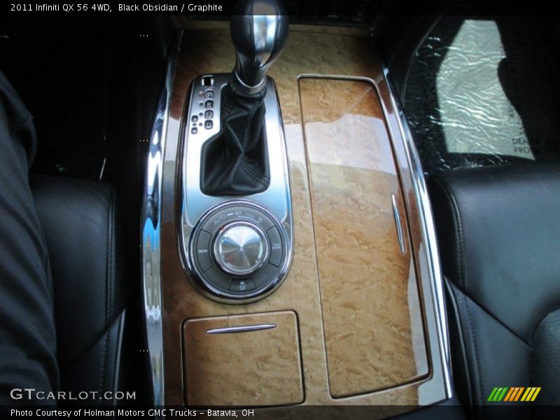 Black Obsidian / Graphite 2011 Infiniti QX 56 4WD