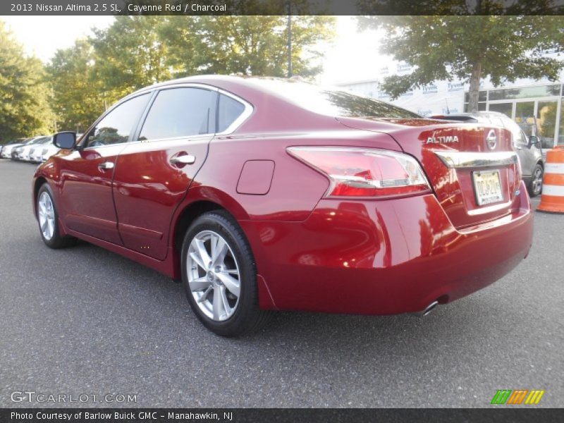Cayenne Red / Charcoal 2013 Nissan Altima 2.5 SL