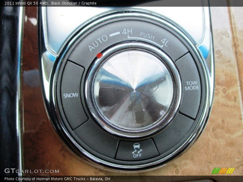Black Obsidian / Graphite 2011 Infiniti QX 56 4WD