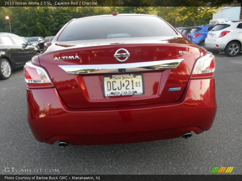 Cayenne Red / Charcoal 2013 Nissan Altima 2.5 SL