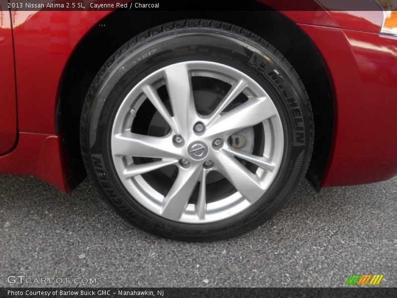 Cayenne Red / Charcoal 2013 Nissan Altima 2.5 SL