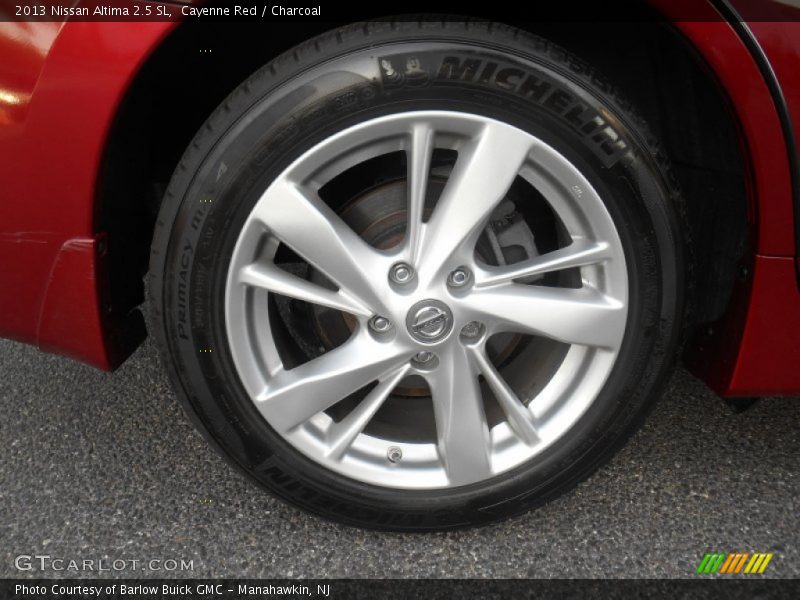 Cayenne Red / Charcoal 2013 Nissan Altima 2.5 SL