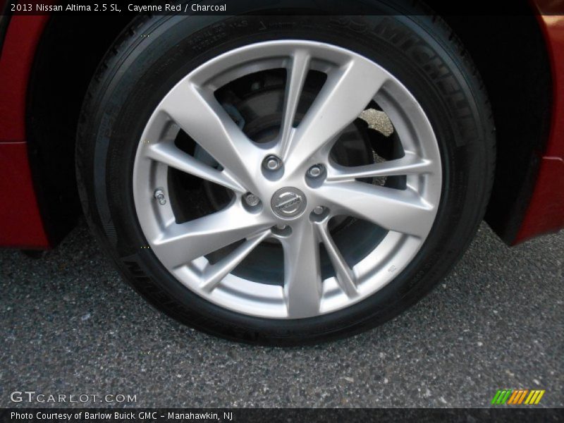 Cayenne Red / Charcoal 2013 Nissan Altima 2.5 SL
