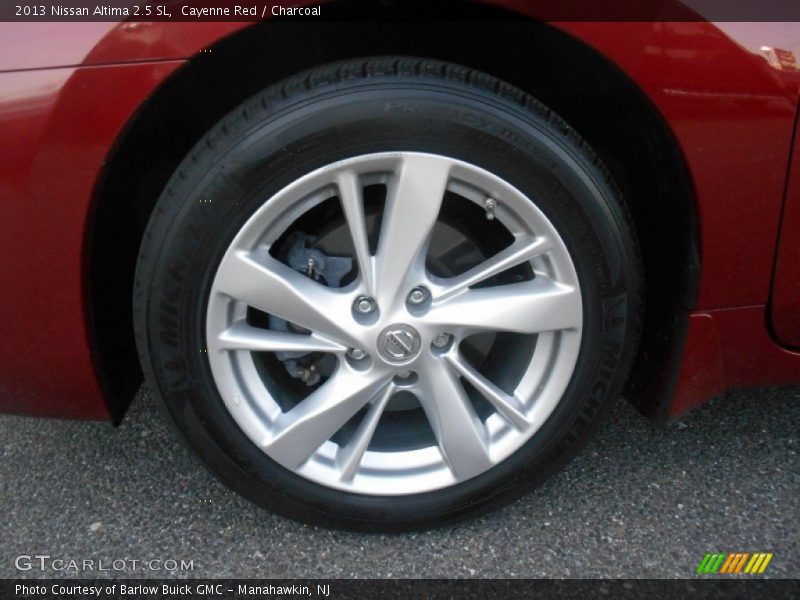 Cayenne Red / Charcoal 2013 Nissan Altima 2.5 SL
