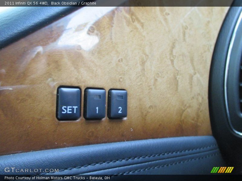 Black Obsidian / Graphite 2011 Infiniti QX 56 4WD