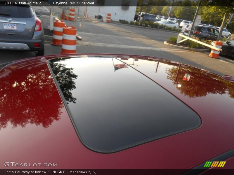 Cayenne Red / Charcoal 2013 Nissan Altima 2.5 SL