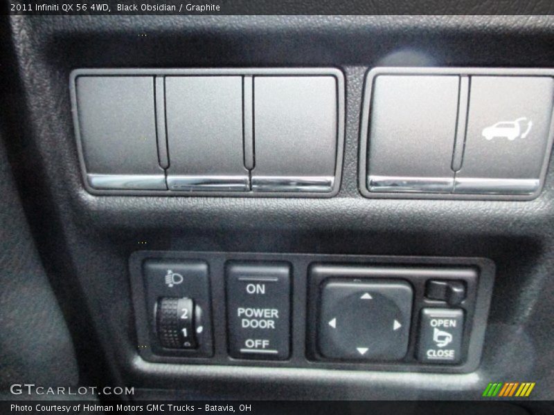 Black Obsidian / Graphite 2011 Infiniti QX 56 4WD