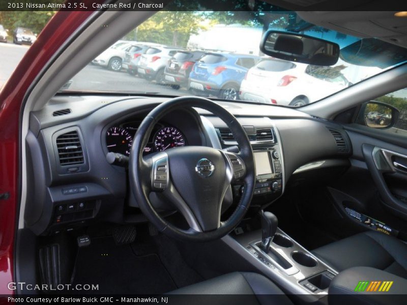 Cayenne Red / Charcoal 2013 Nissan Altima 2.5 SL
