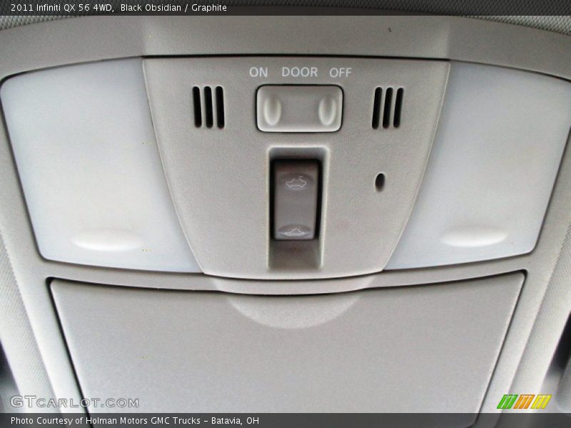 Black Obsidian / Graphite 2011 Infiniti QX 56 4WD