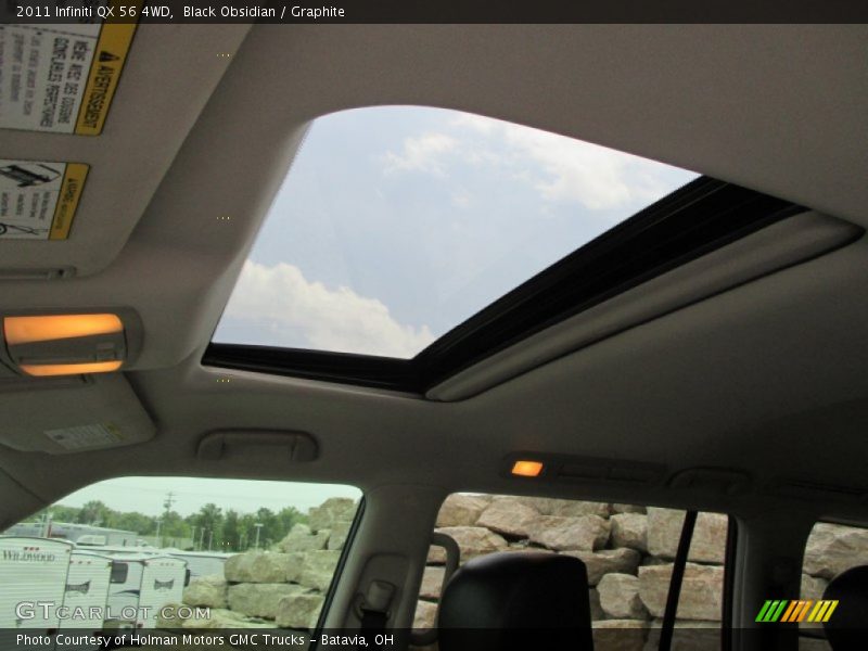 Black Obsidian / Graphite 2011 Infiniti QX 56 4WD