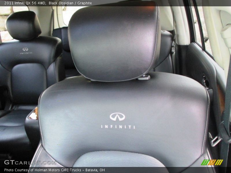 Black Obsidian / Graphite 2011 Infiniti QX 56 4WD