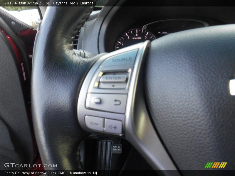Cayenne Red / Charcoal 2013 Nissan Altima 2.5 SL