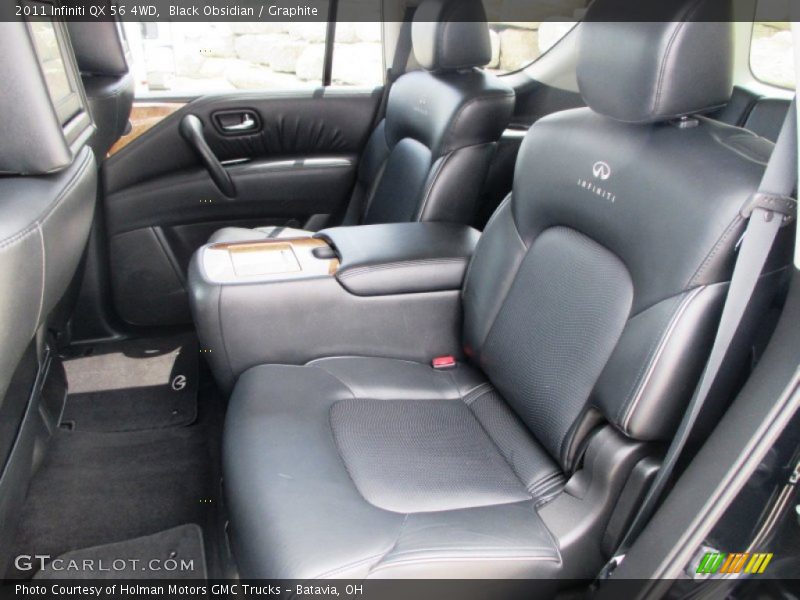 Black Obsidian / Graphite 2011 Infiniti QX 56 4WD