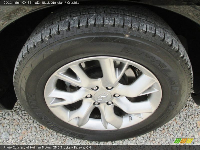 Black Obsidian / Graphite 2011 Infiniti QX 56 4WD