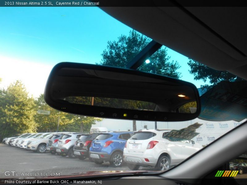 Cayenne Red / Charcoal 2013 Nissan Altima 2.5 SL