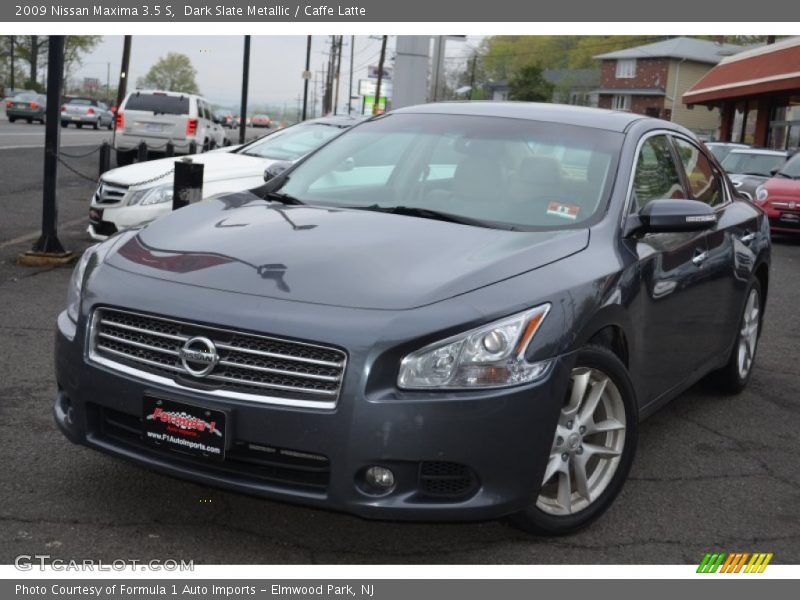 Dark Slate Metallic / Caffe Latte 2009 Nissan Maxima 3.5 S