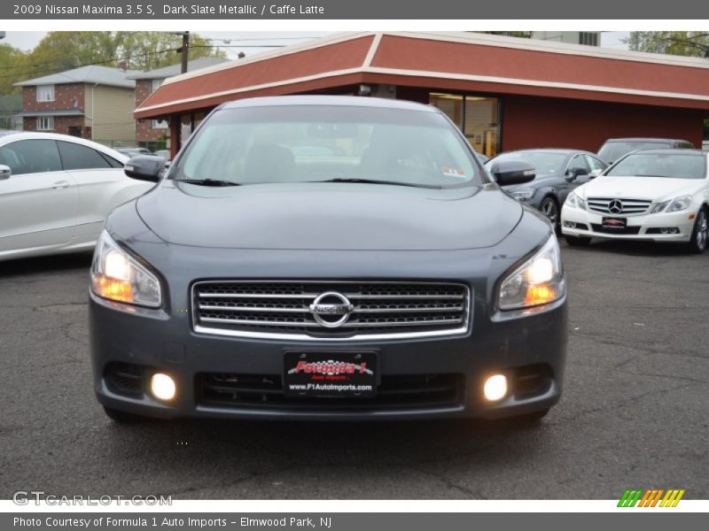 Dark Slate Metallic / Caffe Latte 2009 Nissan Maxima 3.5 S