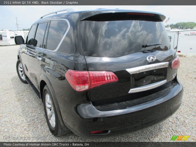 Black Obsidian / Graphite 2011 Infiniti QX 56 4WD