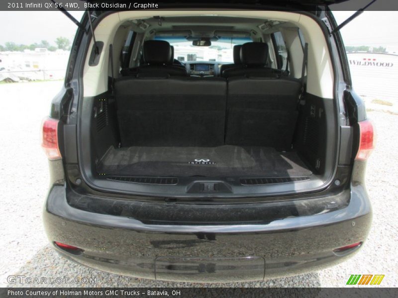 Black Obsidian / Graphite 2011 Infiniti QX 56 4WD