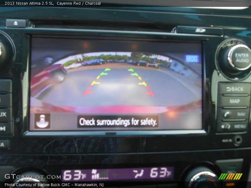Cayenne Red / Charcoal 2013 Nissan Altima 2.5 SL