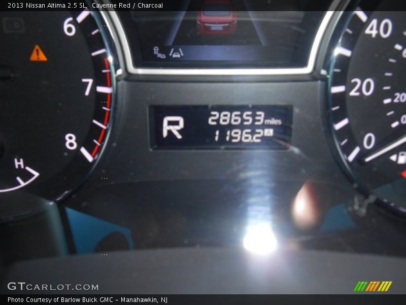Cayenne Red / Charcoal 2013 Nissan Altima 2.5 SL
