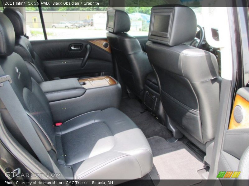 Black Obsidian / Graphite 2011 Infiniti QX 56 4WD