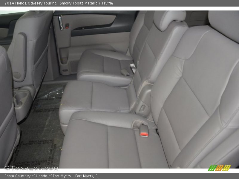 Smoky Topaz Metallic / Truffle 2014 Honda Odyssey Touring