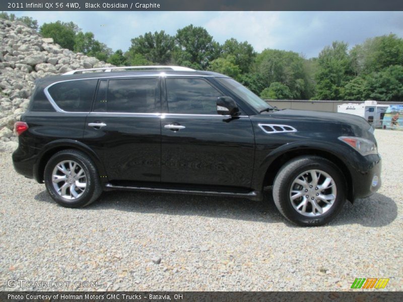 Black Obsidian / Graphite 2011 Infiniti QX 56 4WD