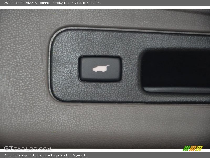 Smoky Topaz Metallic / Truffle 2014 Honda Odyssey Touring