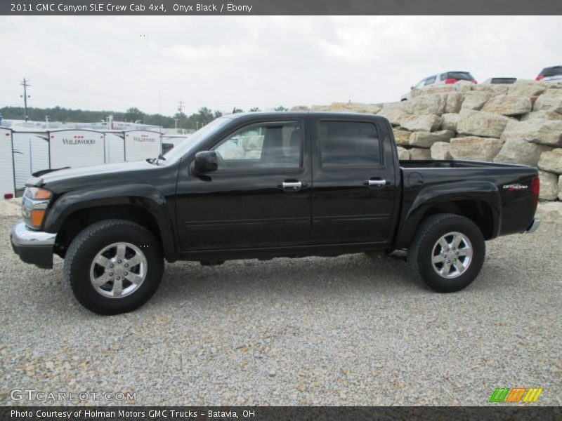 Onyx Black / Ebony 2011 GMC Canyon SLE Crew Cab 4x4