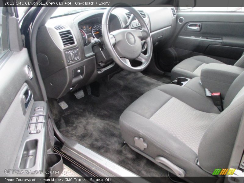 Onyx Black / Ebony 2011 GMC Canyon SLE Crew Cab 4x4