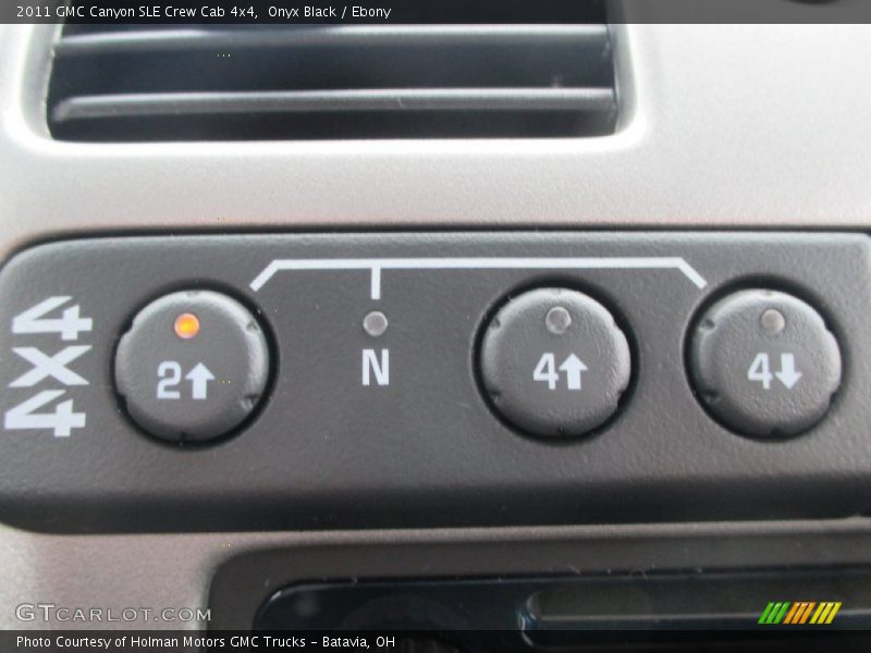 Onyx Black / Ebony 2011 GMC Canyon SLE Crew Cab 4x4