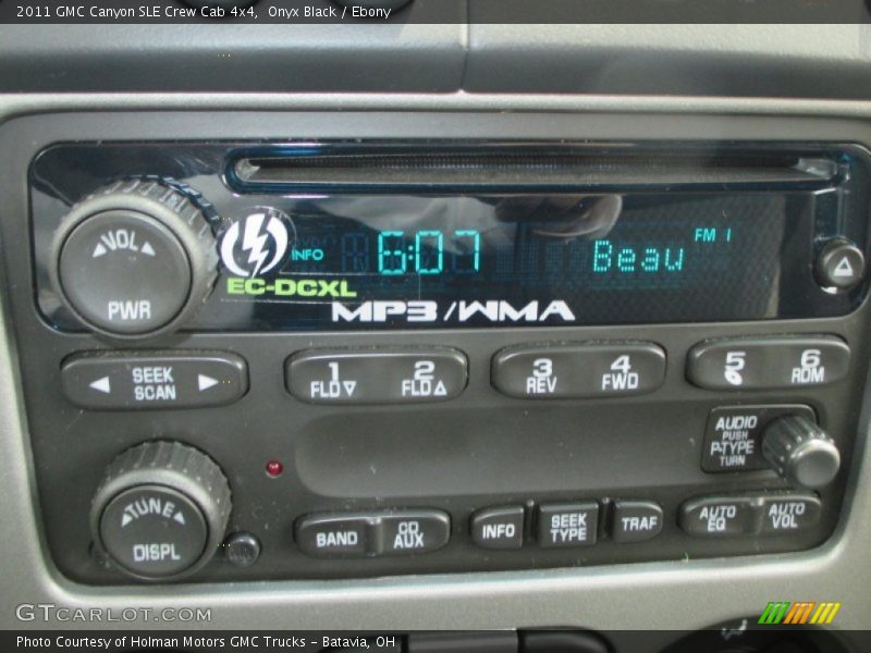 Onyx Black / Ebony 2011 GMC Canyon SLE Crew Cab 4x4