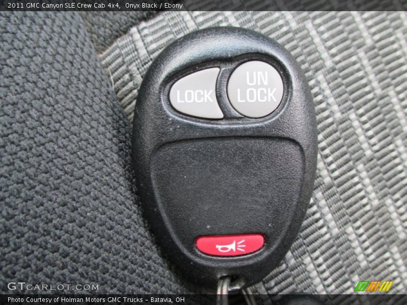 Onyx Black / Ebony 2011 GMC Canyon SLE Crew Cab 4x4