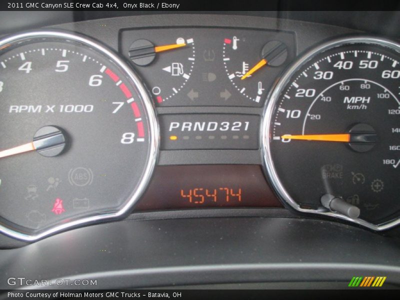 Onyx Black / Ebony 2011 GMC Canyon SLE Crew Cab 4x4