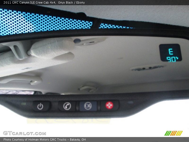 Onyx Black / Ebony 2011 GMC Canyon SLE Crew Cab 4x4