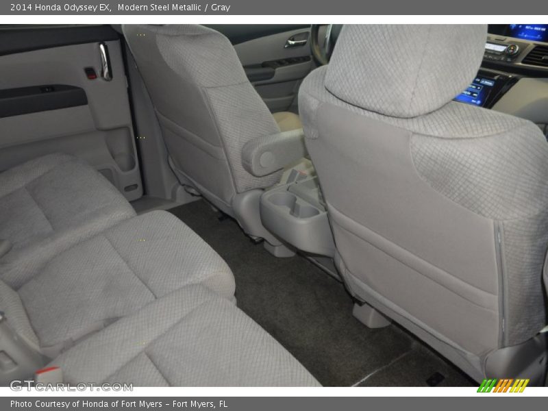 Modern Steel Metallic / Gray 2014 Honda Odyssey EX